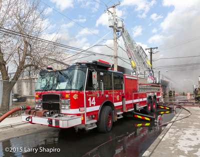 Chicago FD 4-11 Alarm fire at 4540 W Haddon 3-8-16 Larry Shapiro photographer shapirophotography.net fire scene